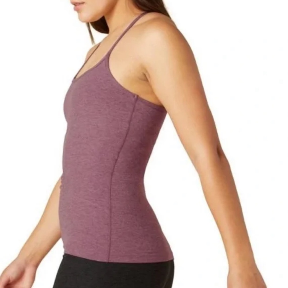 Beyond Yoga Spacedye Racerback Cami Top in Pale
Plum Heather
